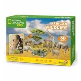 Cubic Fun National Geographic Kids 3d Afrika Yaban Hayatı Puzzle