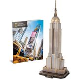 Cubic Fun National Geographic Serisi Empire State Binası 3D Puzzle 66 Parça - Standart