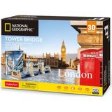 Cubic Fun National Geographic Serisi Tower Bridge 3D Puzzle 120 Parça - Standart