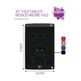 Cubic Store Grafik Digital Çocuk Yazı Tahtası Çizim Tableti Lcd 10 Inc
