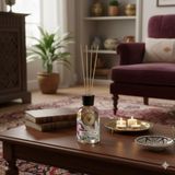 Çubuklu Oda Kokusu Kaşmirin Büyüsü 100 ml Cam Şişe - Çok Renkli