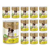 Cuddy Yavru Köpek Tavuklu ve Jöleli Konserve Mama 400 Gr x 12 adet