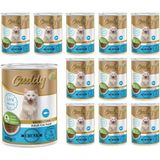 Cuddy Yetişkin Kedi Balıklı ve Jöleli Konserve Mama 400 gr x 12 Adet - Standart