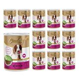 Cuddy Yetişkin Köpek Biftekli ve Jöleli Konserve Mama 400 Gr x 12 adet