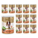 Cuddy Yetişkin Köpek Somonlu ve Jöleli Konserve Mama 400 Gr x 12 adet
