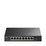 Cudy 8 Bağlantı Noktalı 2.5G 10G Sfp+ 60Gbps Kolay Akıllı Anahtar Hs108es1