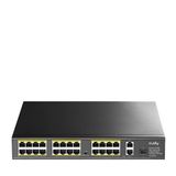 Cudy FS1026PS1 24 Port 10/100 1-SFP 300 W Full PoE Yönetilemez Switch