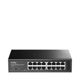 Cudy Switch 16 Port Gs1016 10/100/1000Mbps Vlan&Extend Mode 8" Rock-Mount Çelik Gigabit Ethernet