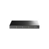 Cudy Switch 48 Port Gs5048s4 Gigabit 4X10g Sfp+ 1Xrj45&Usb 19" Rock-Mount Çelik Layer3 Yönetilebilir