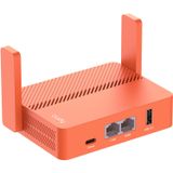Cudy TR1200 AC1200 Cep Boyutlu Seyahat Wi-Fi Router, USB-C Güç, Otel ve Halka Açık Ağlar için Genişletici/WISP Modu, VPN İstemci ve Sunucu, Dosya Paylaşımı için USB Portu