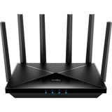 Cudy WR11000 BE11000 Üç Bant Mesh Wi-Fi 7 Router 6 Ghz 4x2.5g Portlu Mlo 320MHZ Qualcomm A53 Işlemci - Siyah