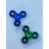 Cuffcufftoys Metal Ikili Stres Çarkı Lacivert Kombinasyonları - Yeşil