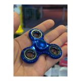 CUFFCUFFTOYS metal stres çarkı 8cm çapında metalik mavi