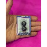 Cuffcufftoys mıknatıs Manyetik Stres Taşı Cır Cır 2x3.5cm - Metalik Siyah