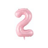 CUGY FOLYO BALON RAKAM HELYUM UYUMLU 76 CM PEMBE RENK
