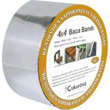 Çukurova Yalıtım Baca Bandı Alüminyum 10 cm x 10 Metre - 15 cm x 10 Metre