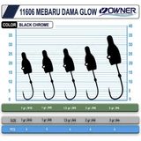 Cultiva 11606 Mebaru Dama Glow LRF Jig Head