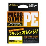 Cultiva 66107 Micro Game PE 4x 150mt Orange İp Misina 0.02mm
