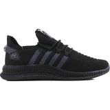 Cumbia Unisex Yazlık Rahat & Esnek Hafif Triko Spor Ayakkabı 36-44 - Siyah