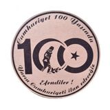 Cumhurıyetın 100. Yılı Deri Pec -Arma - Leather Patch