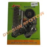 Cup Cub 50 100 110 Cc Egsantrik Gergi Seti + Zincir Komple Oem