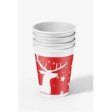 Cup İstanbul 7 Oz Karton Bardak - 190 Gr/M² Ekstra Kalın Kağıt, Sızdırmaz Sıcak Ve Soğuk İçecek Bardağı, 200 Ml Kahve Ve Çay Bardağı (