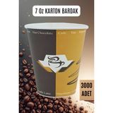 Cup İstanbul 7 Oz Karton Bardak 200 ml - 3000 Adet (Koli) - Toptan Satış