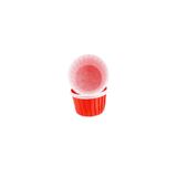 Cupcake Kalıbı Büyük Boy Düz Renk 62*40 Mm - 50 Adet Turuncu