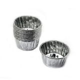 Cupcake Kalıbı Küçük Boy 44*35 Sufle-Muffin Kek Kalıbı - 50 Adet Gümüş