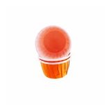 Cupcake Kalıbı Küçük Boy Düz Renk 44X35 MM - 100 Adet Turuncu