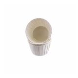 Cupcake Kalıbı Minik Boy Düz Renk 38*30 MM - 100 Adet Beyaz
