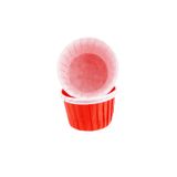 Cupcake Kalıbı Minik Boy Düz Renk 38*30 MM (100 Adet) Kırmızı