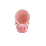 Cupcake Kalıbı Minik Boy Düz Renk 38*30 Mm - 50 Adet Pembe