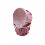 Cupcake Kalıbı Orta Boy 50*39 MM DESENLİ - 100 Adet Pembe Mutfak Desenli