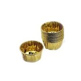 Cupcake Kalıbı Orta Boy 50*39 Sufle-Muffin Kek Kalıbı - 50 Adet Altın