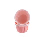 Cupcake Kalıbı Orta Boy Düz Renk 50*39 MM - 100 Adet Pembe