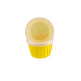 Cupcake Kalıbı Orta Boy Düz Renk 50*39 Mm - 50 Adet Sarı