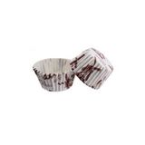 Cupcake Kalıbı Pet Kapsül Kek Kalıbı 48X34 MM - 100 Adet Ruzgar Türübünü Desenli