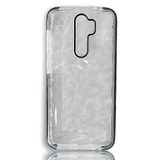 Cupcase®Xiaomi Redmi Note 8 Pro Uyumlu Kılıf Transparan Prisma Yükseltili Yüzeyli Kenar Airbagli Şeffaf Kapak - Siyah