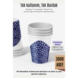 cupistanbul 7 Oz Karton Bardak (200 ml) - 3000 Adet (Koli) - Toptan Satış Cup İstanbul