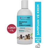 CuppyPet Kedi Kondisyonerli Şampuan 400 ml