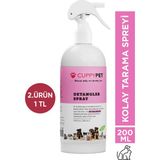 CuppyPet Köpek Kıtık Açıcı Kolay Tarama Spreyi 200 ml