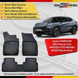 Cupra Tavascan Paspas Araca Özel 2023 Sonrası Derin Havuzlu Bosse North Serisi - Siyah