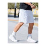 Cuqq Denim Erkek Beyaz Oversize Denim Şort | Baggy Kesim Kot Şort | Yaz Sokak Stili Jean Short