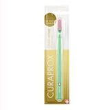 Curaprox 12460 Yeşil-Pembe Velvet Diş Fırçası