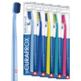 Curaprox 5 x Diş Fırçası CS 5460 Ultra Yumuşak - Yetişkinler için El Diş Fırçası 5460 Ultra Soft Curen Kıllı - 5 Adet, Rastgele Renk