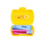 Curaprox 5460 Diş Macunu Diş Fırçası Ve Arayüz Fırçası Sarı Travel Set