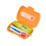 Curaprox 5460 Diş Macunu Diş Fırçası Ve Arayüz Fırçası Turuncu Travel Set