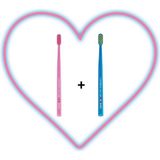 Curaprox CS 5460 Love 2 Adet Pembe-Mavi Diş Fırçası