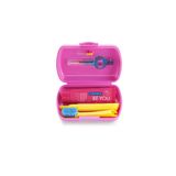 Curaprox CS Travel Set (5460 Fırça + Be You Diş Macunu + Arayüz Fırçası 0.7MM + 0.9MM)-Pembe